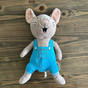 Kohls Cares “If You Give a Mouse a Cookie” Book Plush Blue 13” Teacher class